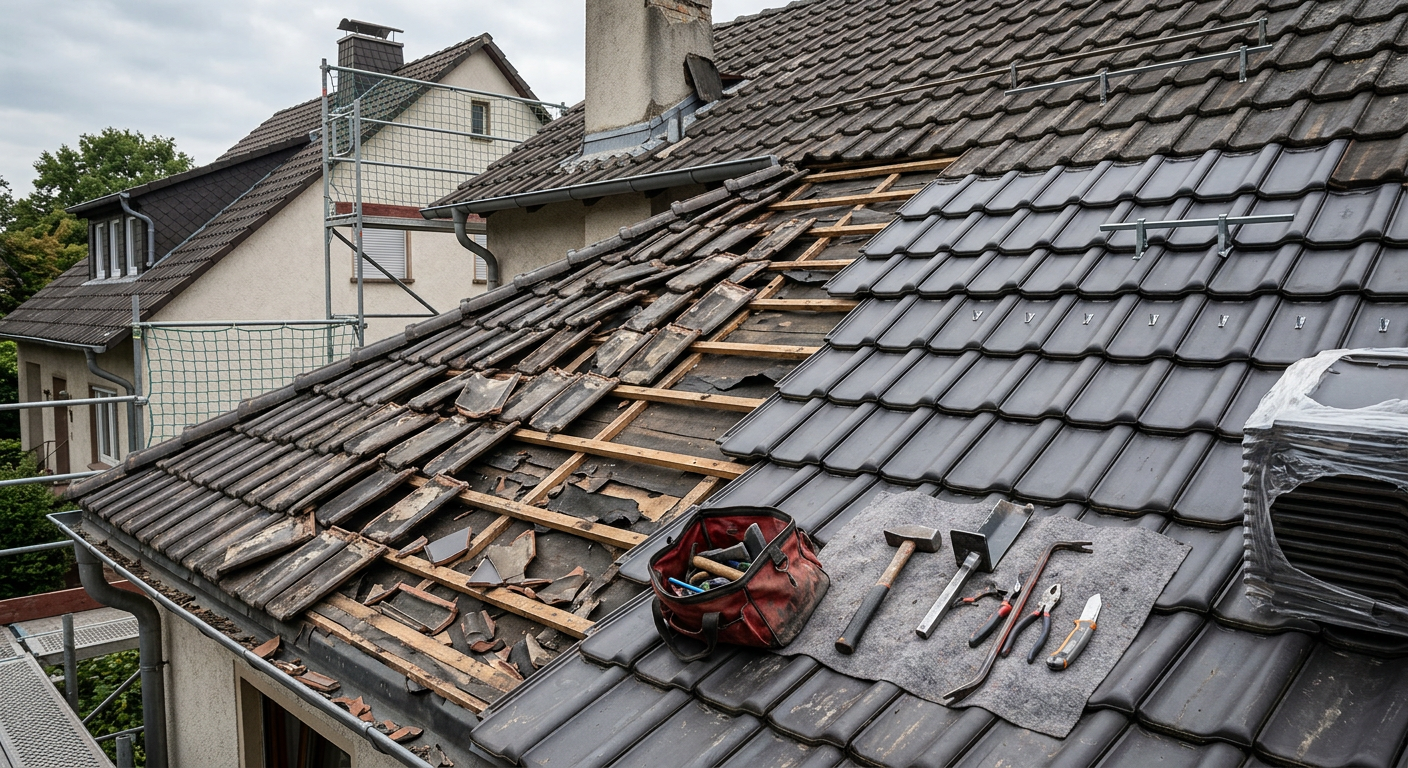 Stormschade aan uw dak: wat te doen en hoe schade te herstellen